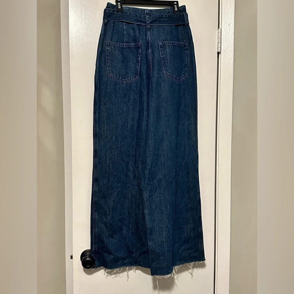 NWT Zara TRF wide leg jeans size 0 - Picture 4 of 9